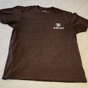 Ariat Brown Short Sleeve Tee